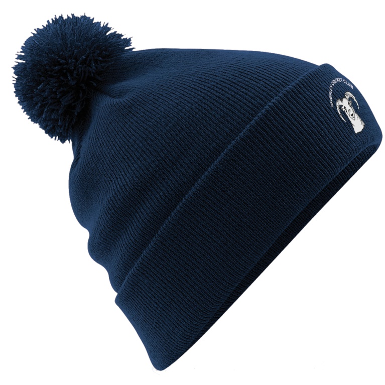 Original Pom Pom Beanie : Navy