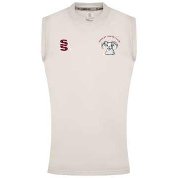 BLAST SLEEVELESS WOMENS SWEATER-Ivory